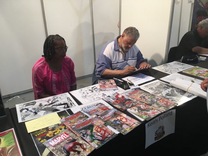 Crónica de la IV Metrópoli Comic Con de Gijón 9 Keith Pollard