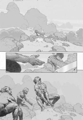 Primeras imágenes de Los Vengadores de 1.000.000 años a.C.