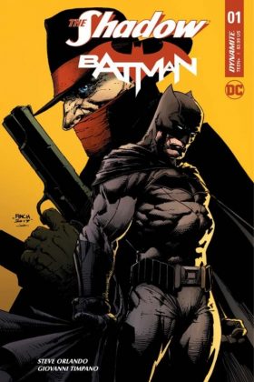 Portadas alternativas y más detalles de 'The Shadow / Batman' #1