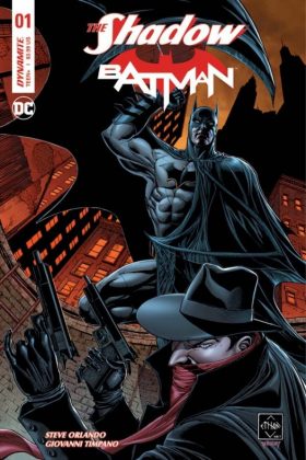 Portadas alternativas y más detalles de 'The Shadow / Batman' #1