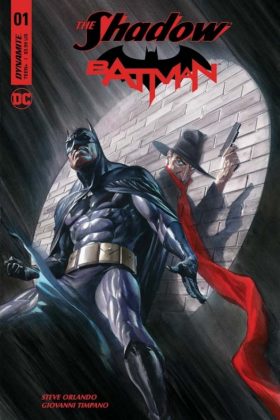 Portadas alternativas y más detalles de 'The Shadow / Batman' #1