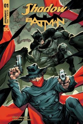 Portadas alternativas y más detalles de 'The Shadow / Batman' #1