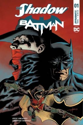 Portadas alternativas y más detalles de 'The Shadow / Batman' #1