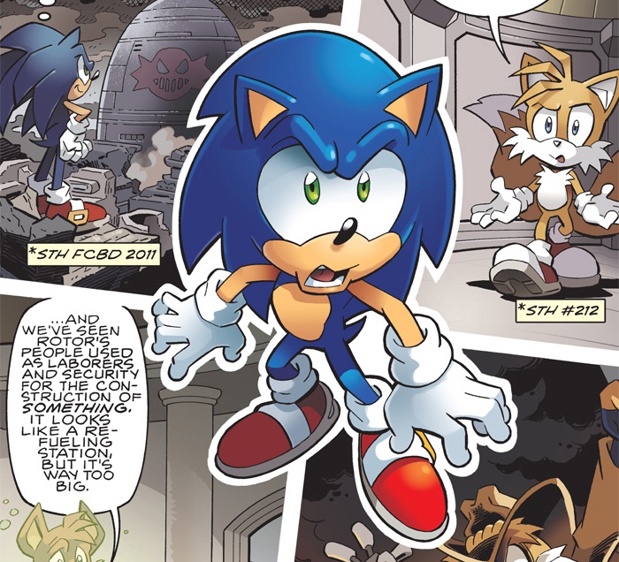 SEGA retira la licencia de Sonic a Archie Comics 1 Sonic copia