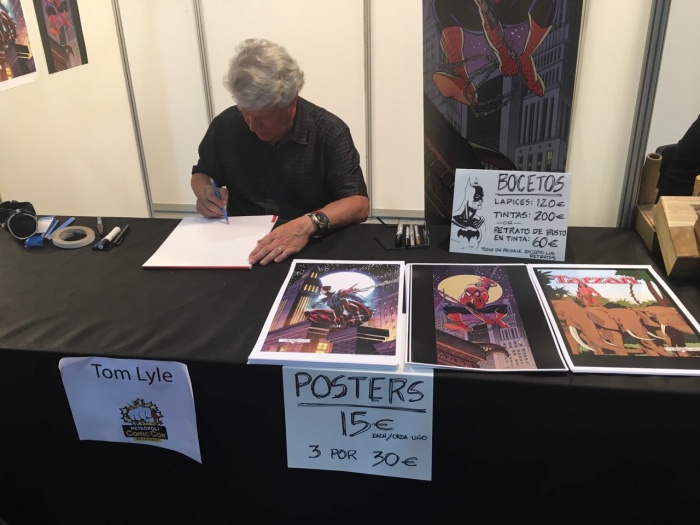Crónica de la IV Metrópoli Comic Con de Gijón 12 Tom Lyle