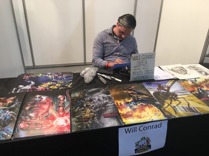 Crónica de la IV Metrópoli Comic Con de Gijón 31 Will Conrad
