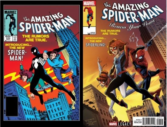Portadas lenticulares con motivo de 'Marvel Legacy'
