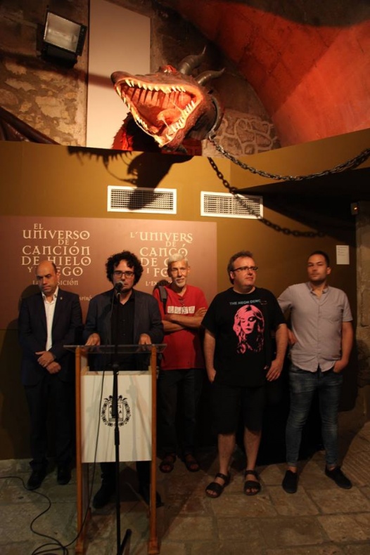 Inaugurada la exposición de 'Canción de hielo y fuego' de Corominas 10 cancion de hielo y fuego - entrada 05
