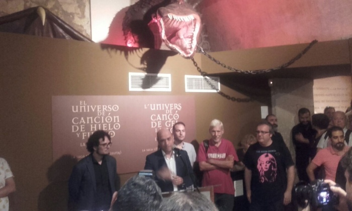 Inaugurada la exposición de 'Canción de hielo y fuego' de Corominas 11 cancion de hielo y fuego - entrada 03