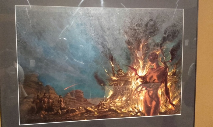 Inaugurada la exposición de 'Canción de hielo y fuego' de Corominas 15 cancion de hielo y fuego - ilustraciones 03