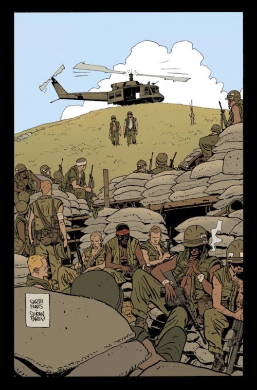Ennis y Parlov nos traen de vuelta el pasado de Frank Castle con 'Punisher: The Platoon'