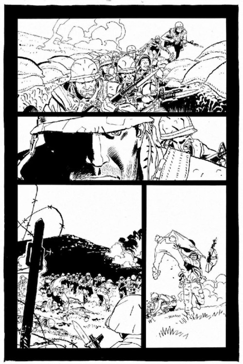 Ennis y Parlov nos traen de vuelta el pasado de Frank Castle con 'Punisher: The Platoon'