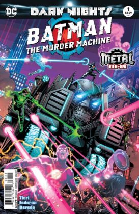 Ya disponible la preview de 'Batman: The murder machine'