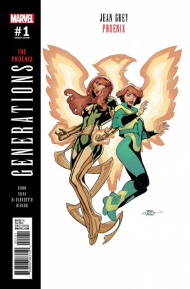 Adriano Di Benedetto, Axel Alonso, Cullen Bunn, Generations, Generations: Phoenix & Jean Grey, Marvel, R.B. Silva