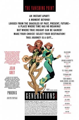 Primer vistazo a 'Generations: Phoenix & Jean Grey' #1