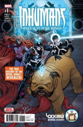 Primer vistazo a 'Inhumans: Once & Future Kings' #1