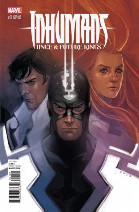 Primer vistazo a 'Inhumans: Once & Future Kings' #1