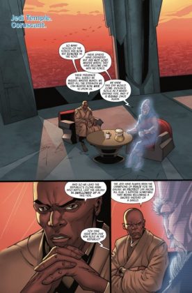 'Jedi of the republic- Mace Windu' #1 se deja ver en un adelanto