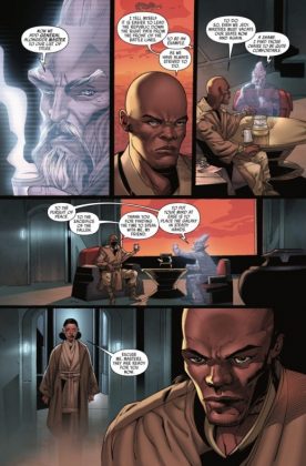 'Jedi of the republic- Mace Windu' #1 se deja ver en un adelanto