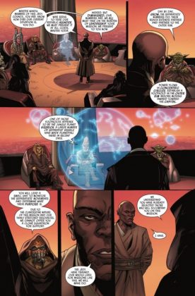 'Jedi of the republic- Mace Windu' #1 se deja ver en un adelanto
