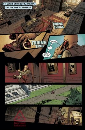 Primer vistazo a ‘Doctor Who: The Lost Dimension’ #1: Alpha