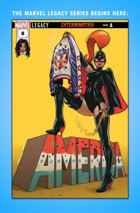 America, Capitán América, Capitana Marvel, Guardianes de la Galaxia, Jean Grey, Legacy, Marvel, Pantera negra, Robbie Thompson, Spider-man