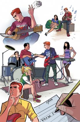 Nuevo adelanto del cómic 'The Archies' #1