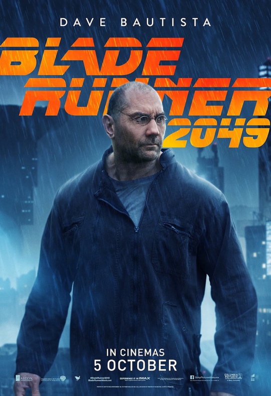 'Blade Runner 2049' ultima su estreno con nuevos pósteres de sus personajes 4 Blade Runner 2049 carteles personajes 5