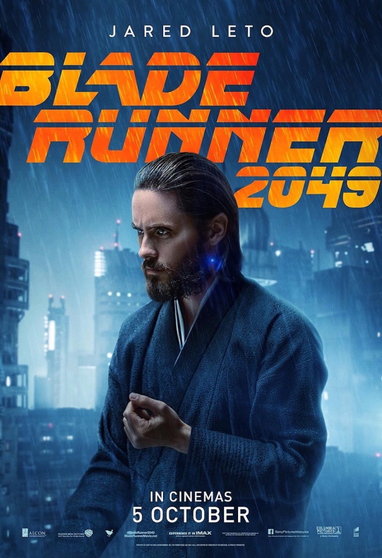 'Blade Runner 2049' ultima su estreno con nuevos pósteres de sus personajes 3 Blade Runner 2049 carteles personajes 6