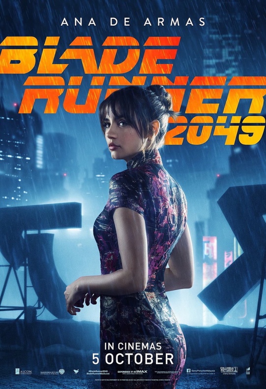 'Blade Runner 2049' ultima su estreno con nuevos pósteres de sus personajes 2 Blade Runner 2049 carteles personajes