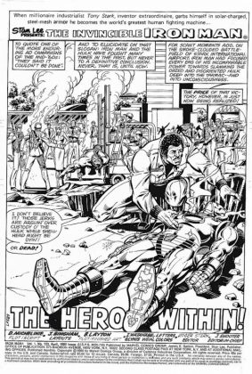 Bob Layton muestra diferentes trabajos para 'ROM' de IDW Publishing