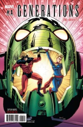Primer vistazo a 'Generations: Captain Marvel & Captain Mar-Vell' #1