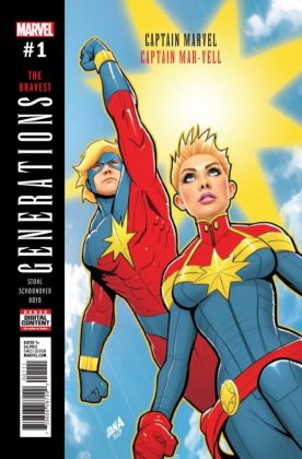 Primer vistazo a 'Generations: Captain Marvel & Captain Mar-Vell' #1