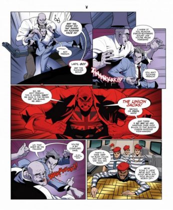 El cómic 'Kingsman: The Big Exit' ya ha sido publicado en la revista Playboy