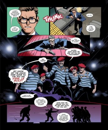 El cómic 'Kingsman: The Big Exit' ya ha sido publicado en la revista Playboy