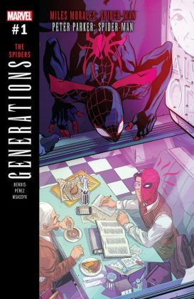 'Generations: Miles Morales: Spider-Man & Peter Parker: Spider-Man' #1, Brian Michael Bendis, Generations, Marvel, Ramon Pérez