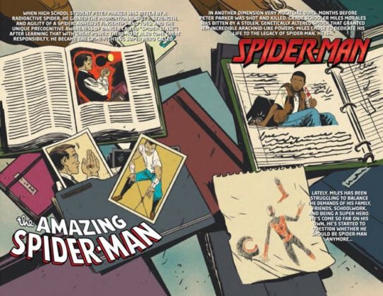 'Generations: Miles Morales: Spider-Man & Peter Parker: Spider-Man' #1, Brian Michael Bendis, Generations, Marvel, Ramon Pérez