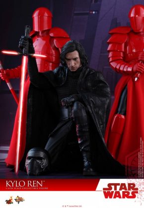 Hot Toys desvela la nueva figura de Kylo Ren de 'Star Wars: Los últimos Jedi'