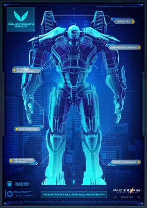 John Boyega se deja ver con el traje de batalla que llevará en 'Pacific Rim: Uprising'