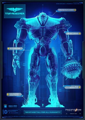 John Boyega se deja ver con el traje de batalla que llevará en 'Pacific Rim: Uprising'