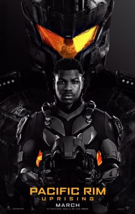 John Boyega se deja ver con el traje de batalla que llevará en 'Pacific Rim: Uprising'