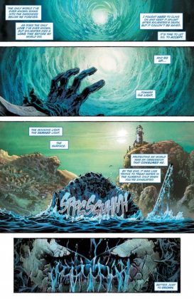 Nuevas imágenes y más información de 'Batman: The Drowned' #1