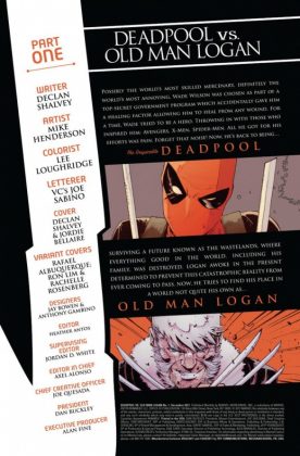 Primer vistazo a 'Deadpool vs. Old Man Logan' #1