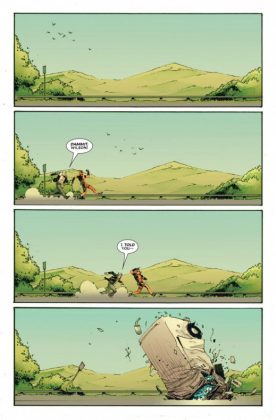 Primer vistazo a 'Deadpool vs. Old Man Logan' #1