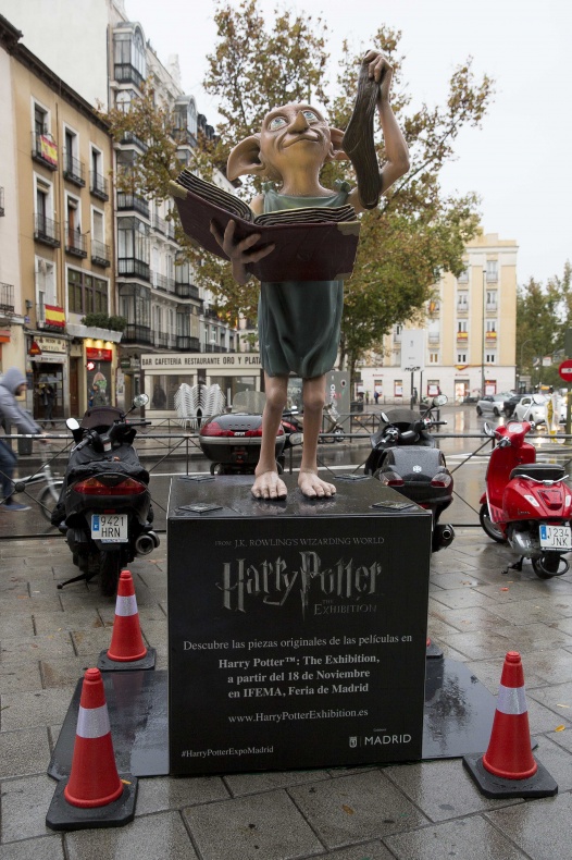 Esculturas del universo de Harry Potter llegan a Madrid