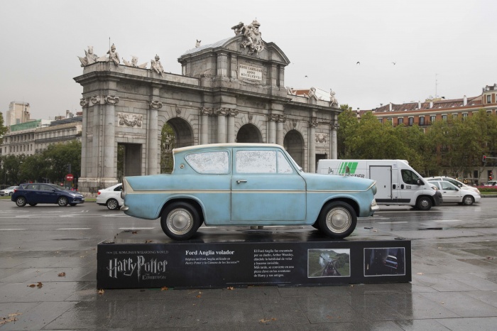 Esculturas del universo de Harry Potter llegan a Madrid