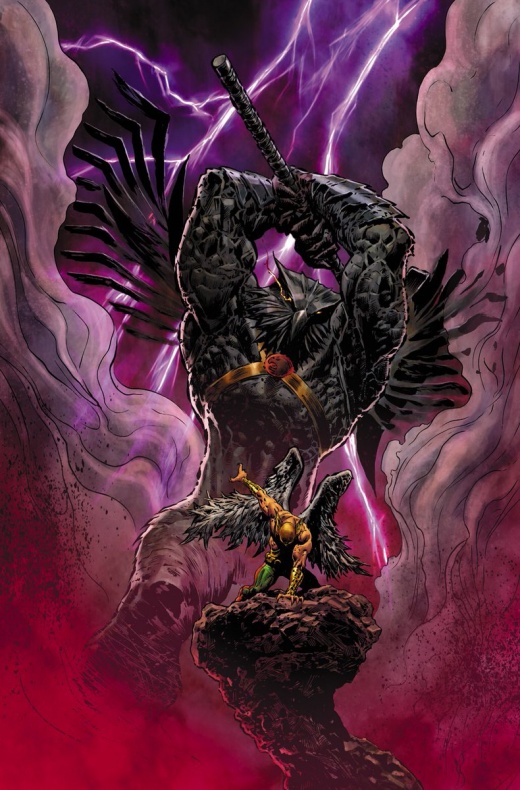 Hawkman regresa al Universo DC en la nueva portada alternativa de 'Hawkman Found' #1 2 Hawkman Found #1 (1)