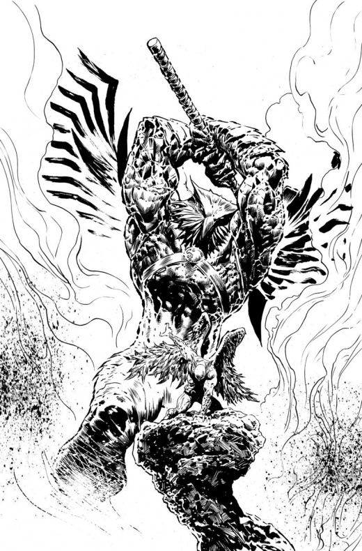 Hawkman regresa al Universo DC en la nueva portada alternativa de 'Hawkman Found' #1 3 Hawkman Found #1 (2)