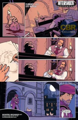 Publicado el primer adelanto del cómic 'Monstro Mechanica' #1