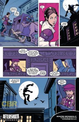 Publicado el primer adelanto del cómic 'Monstro Mechanica' #1